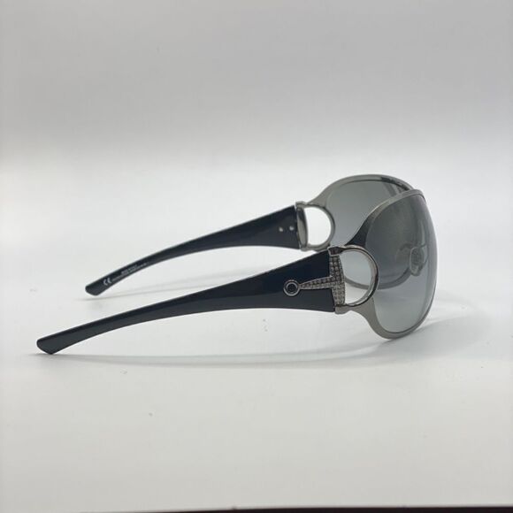 0020 Gucci Unique Black Sunglasses New - Picture 3 of 9